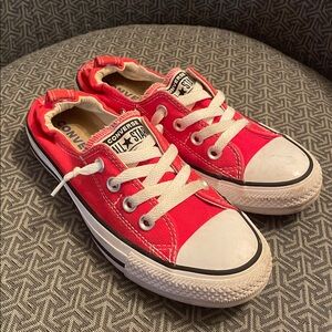 Converse Classic Red Canvas Sneakers